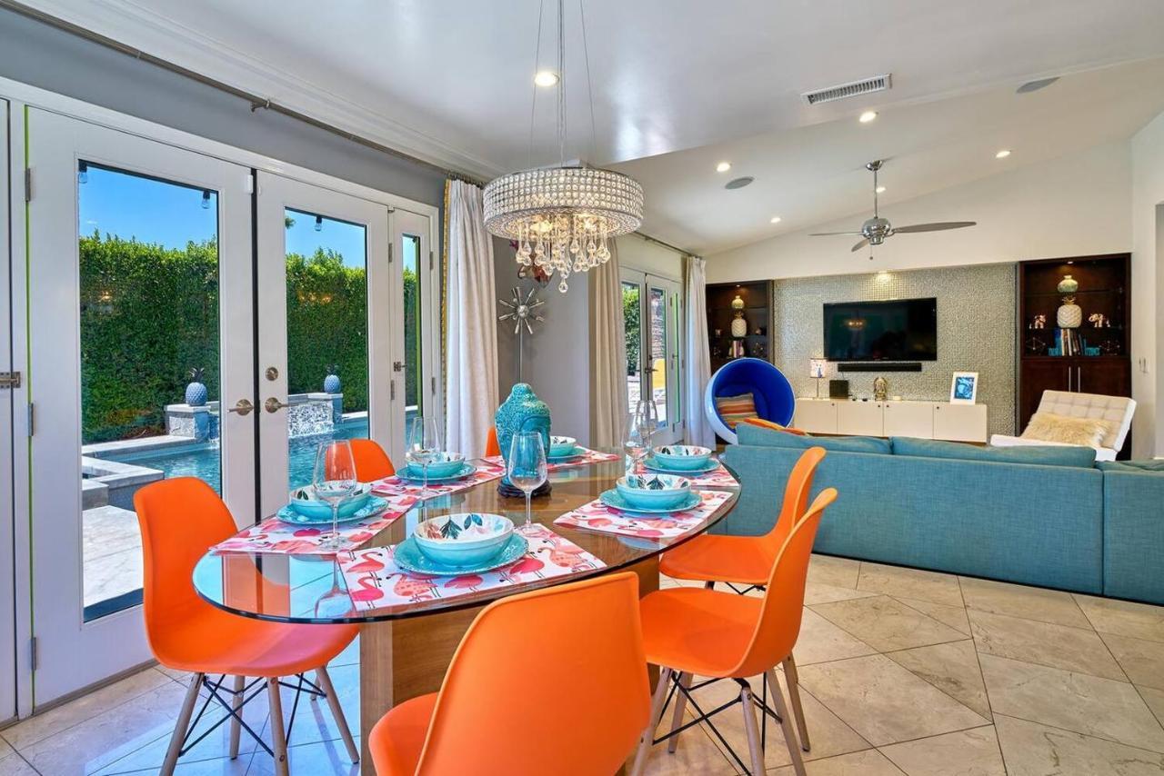 Pineapple Splash! Complete Privacy! Salt Pool! Palm Springs Exterior foto